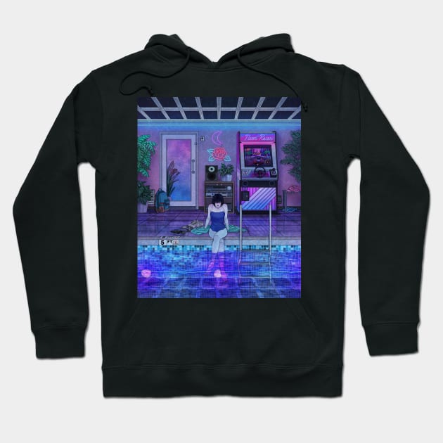 Midnight Reflections Hoodie by amidstsilence